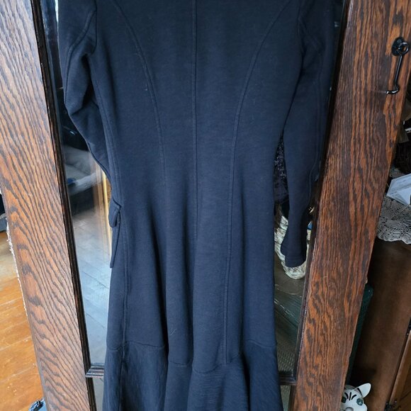 Denim & Supply Ralph Lauren black long officer's military style coat, size M - Picture 3 of 10